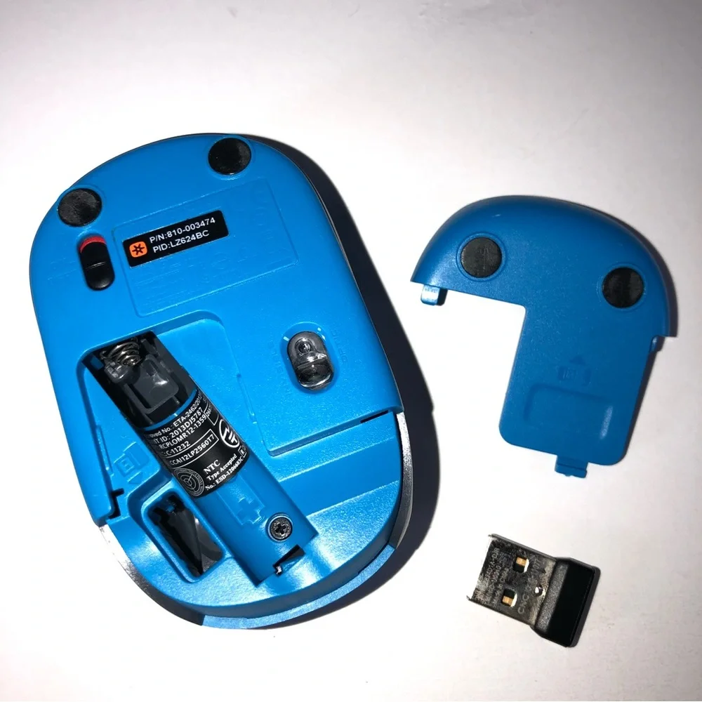 Logitech Mini Wireless Mouse Blue